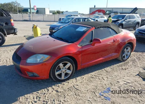2010 Mitsubishi Eclipse Spyder Gs из США, поврежденный, VIN 4A37L2EF8AE006547